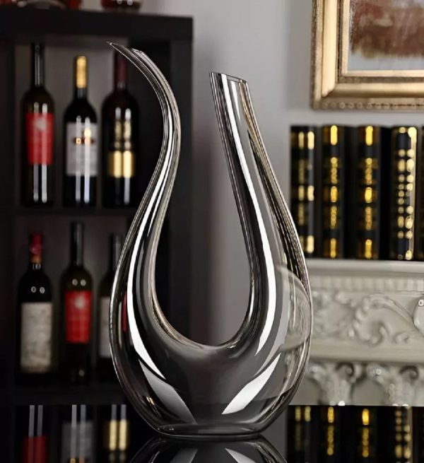 Decantor Aerator "U" cu Bile de Curatare - Gift Set