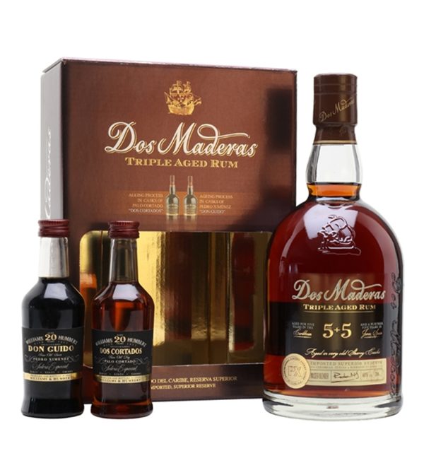 Rom Dos Maderas Tasting Kit 3 sticle 0.9L