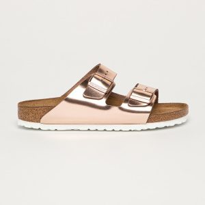 Birkenstock - șlapi de piele Arizona 952093-M..Copper