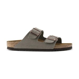 Birkenstock - Papuci Arizona 151211-Nubu.Stone
