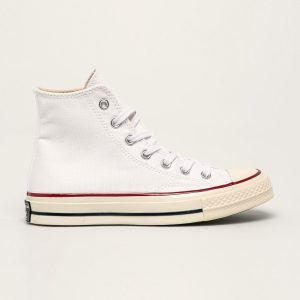 Converse tenisi Chuck 70 femei, culoarea alb, C162056