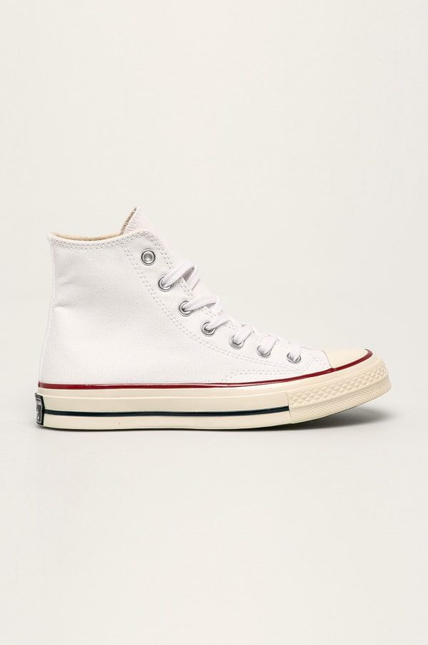Converse tenisi Chuck 70 femei, culoarea alb, C162056