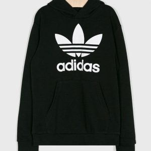 Adidas Originals Bluză DV2870 culoarea negru, cu imprimeu