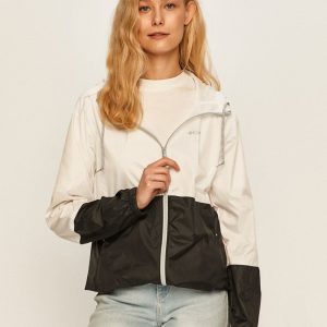 geacă Columbia W Flash Forward Windbreaker White Black 1585911 1585911.KL3010-101