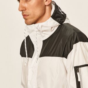 Columbia windbreaker Challenger culoarea alb, de tranzitie 1714291-White.Bl