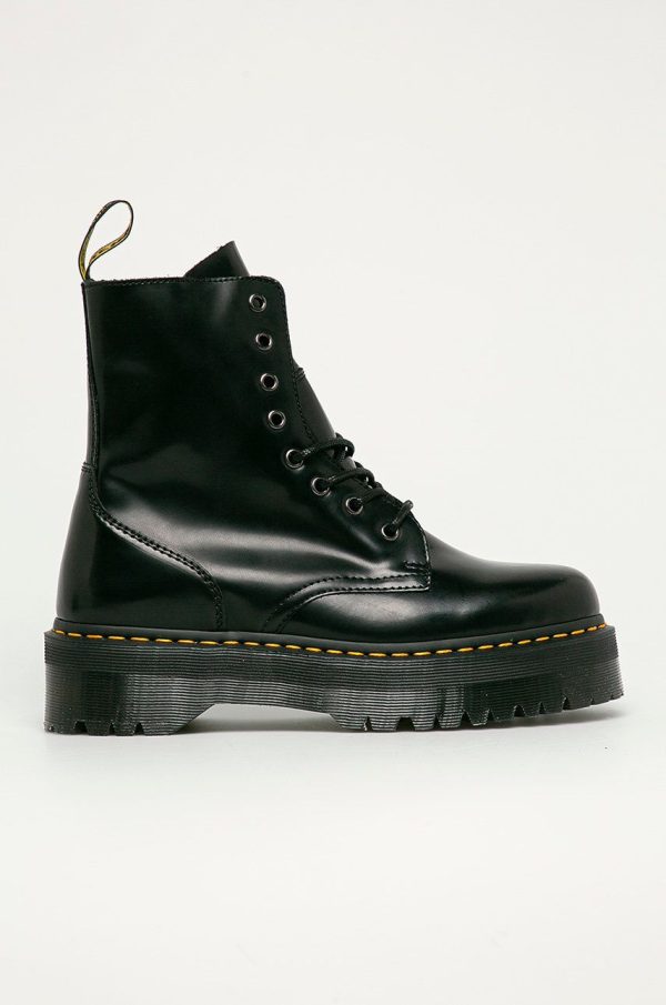 Dr. Martens bocanci de piele DM15265001 Jadon barbati, culoarea negru