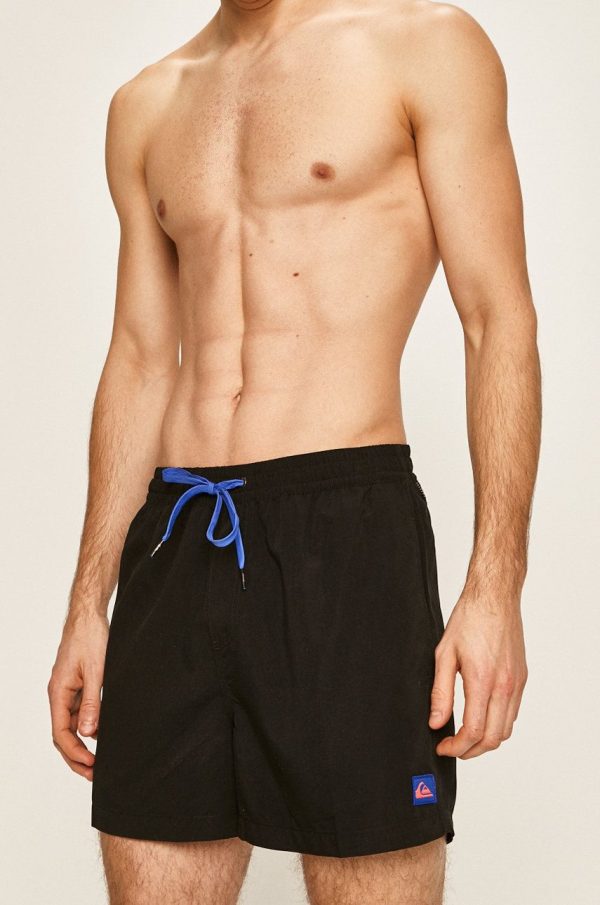 Quiksilver pantaloni scurti de baie culoarea negru