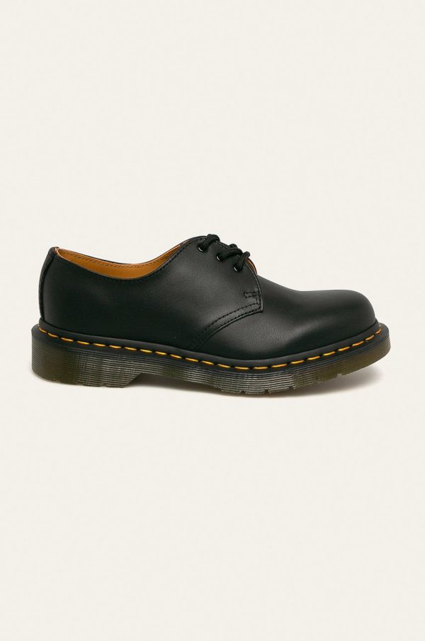 Dr. Martens - Pantofi de piele 1461 Black Nappa 11838001.d-Black