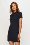 Lacoste Rochie culoarea albastru marin, mini, model drept EF5473-001