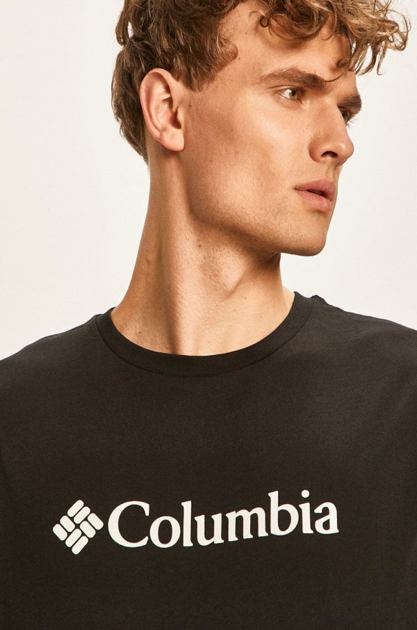 Columbia tricou bărbați, culoarea negru, cu imprimeu 1680053.-835