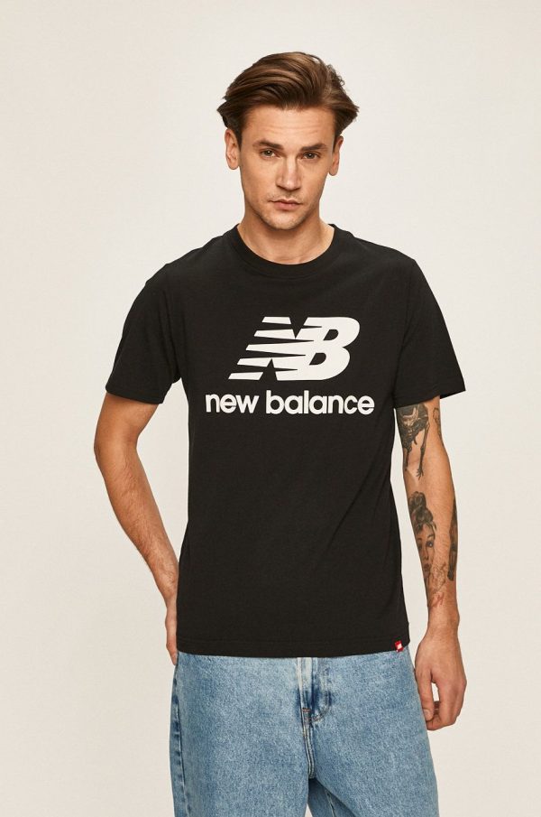New Balance - tricou MT01575BK MT01575BK-BLACK