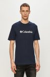 Columbia tricou barbati, culoarea albastru marin, cu imprimeu 1680053-014