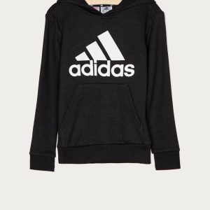 Adidas Bluză copii GN4027 culoarea negru, cu imprimeu