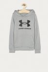 Under Armour Bluză 1357585 culoarea gri, cu imprimeu