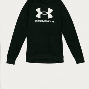 Under Armour Bluză 1357585 culoarea negru, cu imprimeu