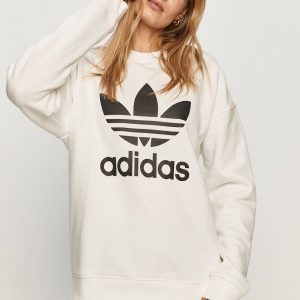 adidas Originals - hanorac de bumbac GN2961 GN2961-WHITE