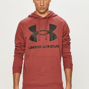 Under Armour Bluză 1357093 bărbați, culoarea bordo, cu imprimeu 1357093-652