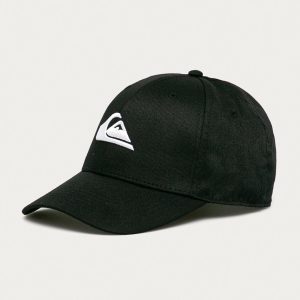 Quiksilver șapcă de baseball pentru copii culoarea negru, cu imprimeu