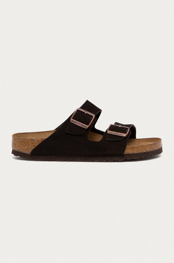 Papuci Birkenstock Arizona SFB VL Mocha Narrow Fit 951313 951313-Mocca