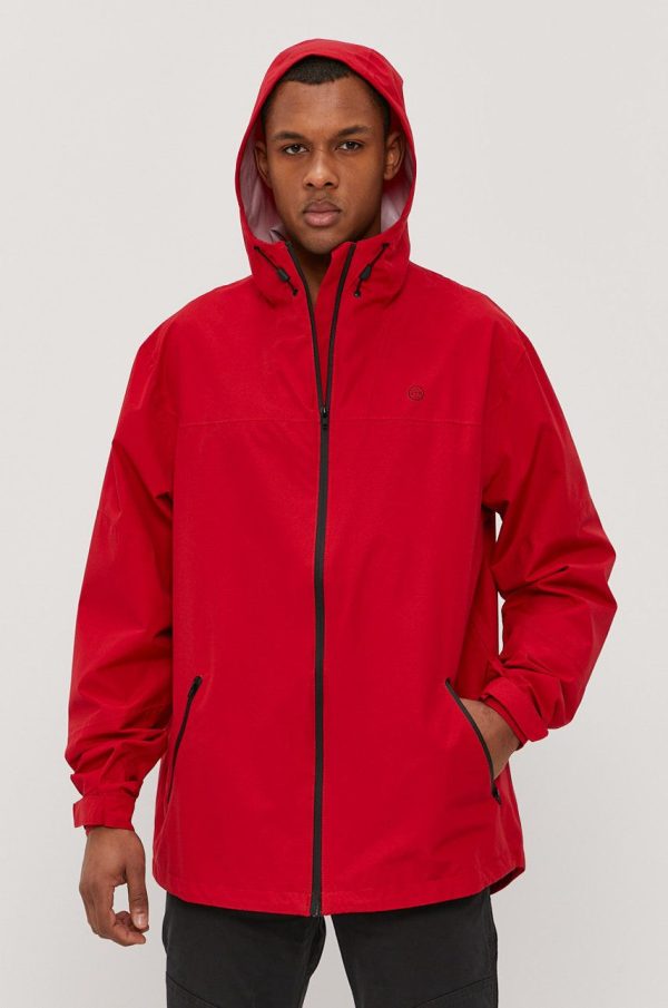 Wrangler Geacă culoarea rosu, de tranzitie