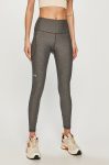 Under Armour Pantaloni 1365336 femei, culoarea gri, material neted 1365336-001