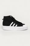 adidas Originals - teniși Nizza Platform Mid FY2783 FY2783-BLK/WHT