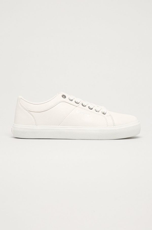 Levi's Pantofi femei, culoarea alb