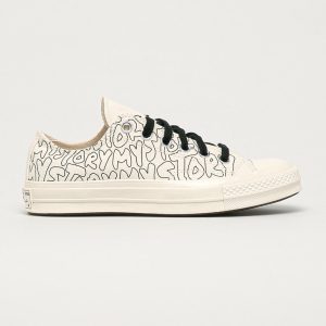 Converse teniși 170285C femei, culoarea bej 170285C-NEUTRAL