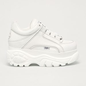 Buffalo Ghete de piele culoarea alb