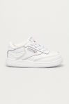Reebok Classic încălțăminte din piele pentru copii FZ2095 culoarea alb