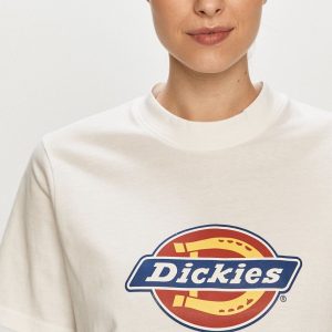 Dickies tricou culoarea alb DK0A4XCAWHX-WHITE