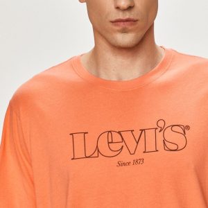 Levi's Tricou culoarea portocaliu