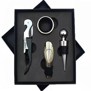Cutie 4 Accesorii de Vin - Gift Box