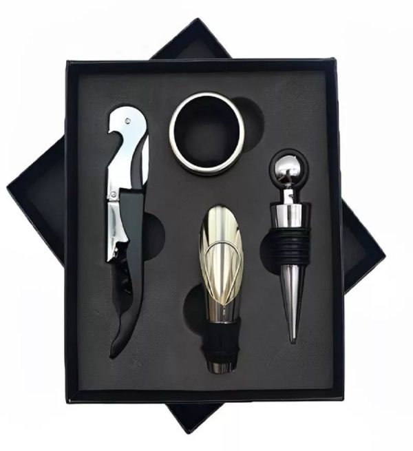 Cutie 4 Accesorii de Vin - Gift Box