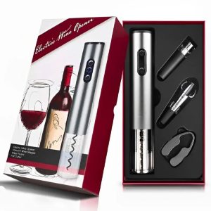 Tirbuson Electric 3 Accesorii de Vin - Gift Set