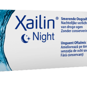 Unguent oftalmic lubrifiant Xailin Night, 5 g, Visufarma