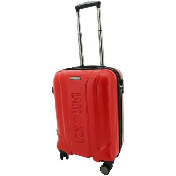 Troler Lamonza Glamour, Rosu 55 x 39 x 23 cm