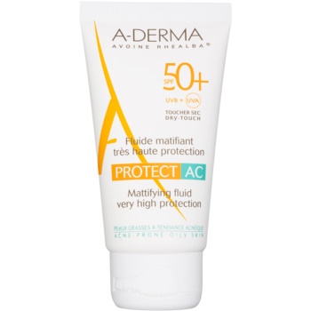 A-Derma Protect AC fluid matifiant SPF 50+