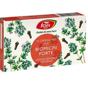 Biomicin Forte, 15 capsule, Fares
