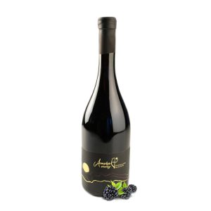 Amora Black Satin Mure - Vin Rosu Demisec - Romania - 0.75L