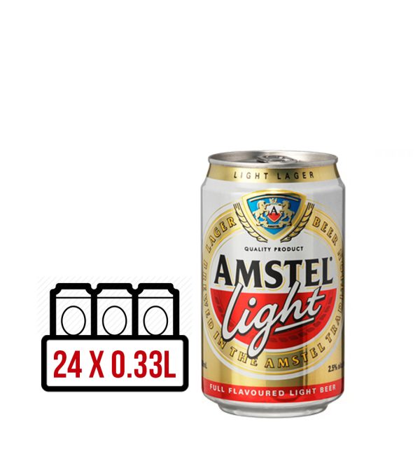 Amstel Light Premium Lager BAX 24 dz. x 0.33L
