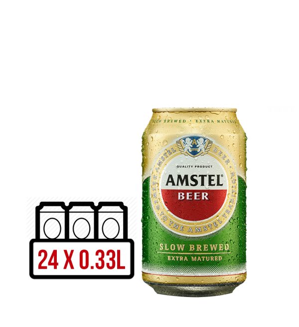 Amstel Slow Brewed BAX 24 dz x 0.33L