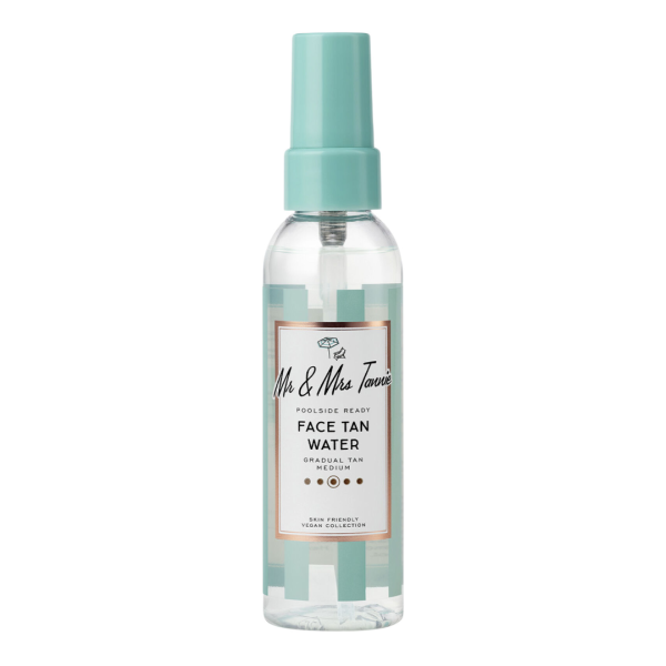 Apa autobronzata pentru fata, Face Tan Water, 75ml, Mr&Mrs Tannie