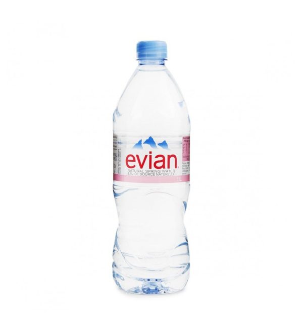 Evian apa minerala naturala plata 1L