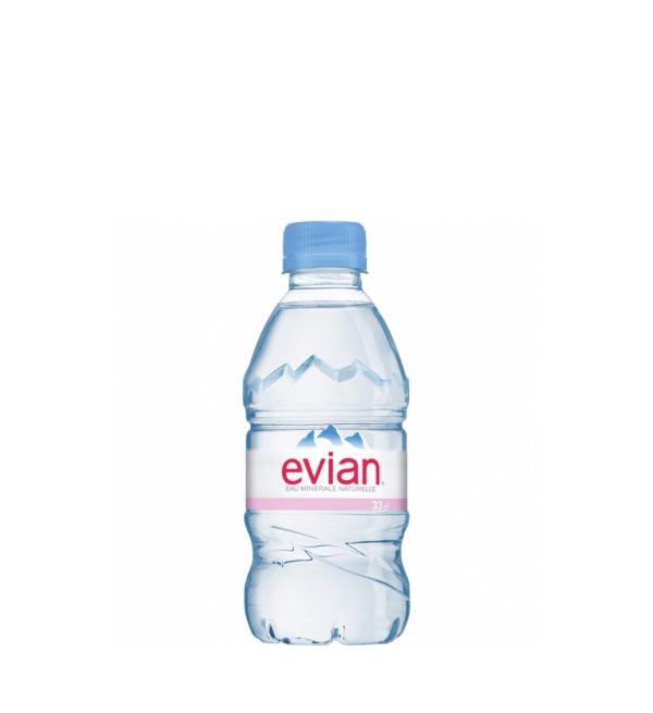 Evian apa minerala naturala plata 0.33L
