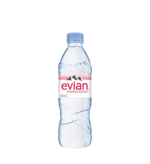 Evian apa minerala naturala plata 0.5L