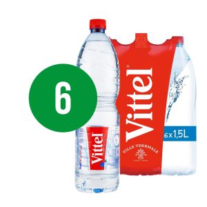 Vittel apa minerala naturala plata BAX 6 fl. x 1.5L