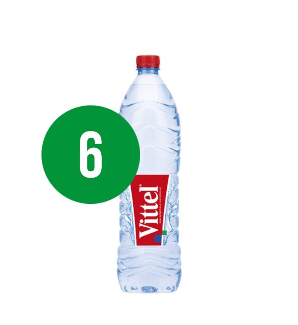 Vittel apa minerala naturala plata BAX 6 fl. x 1L