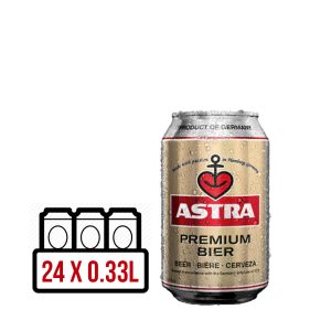Astra Premium Bier BAX 24 dz. x 0.33L