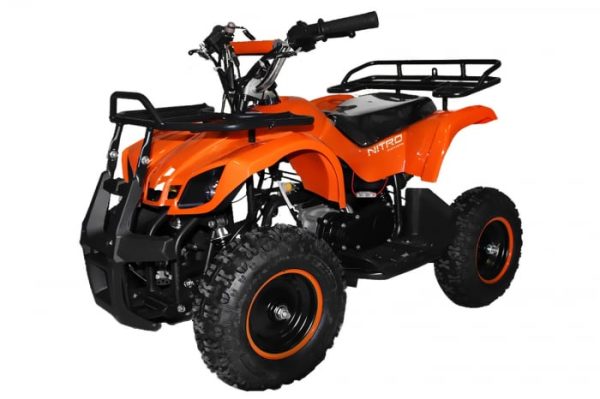 ATV electric pentru copii NITRO Torino Quad 1000W 48V, culoare Portocaliu